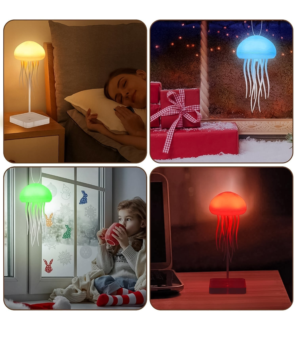 Jellyfish LED Mood Light | Color Changing Lamp for Bedroom