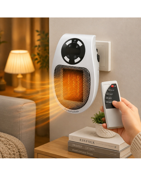 Portable Mini Electric Fan Heater 500W | Compact Room Warmer