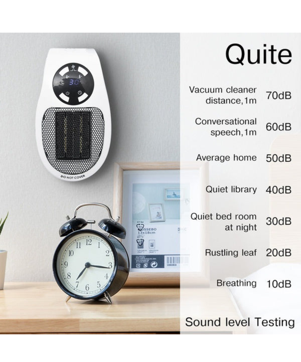 Portable Mini Electric Fan Heater 500W | Compact Room Warmer
